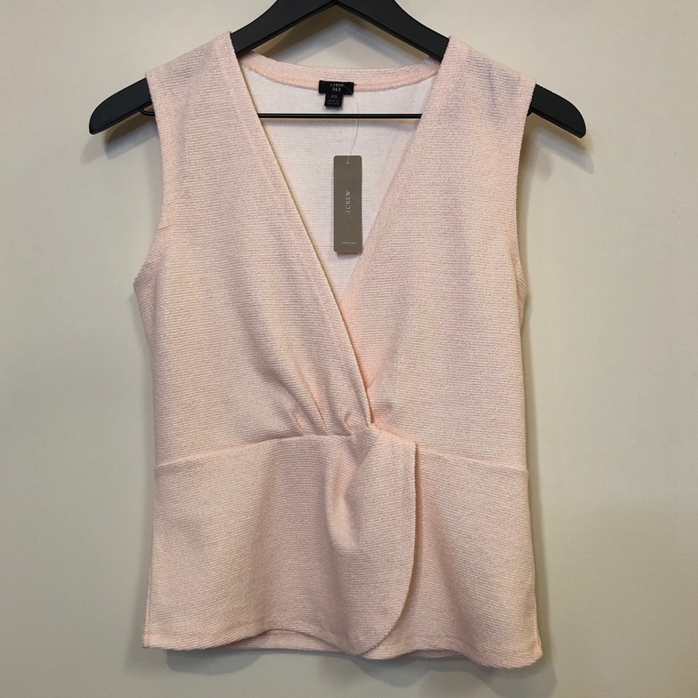 NWT J. Crew 365 Boucle Tank